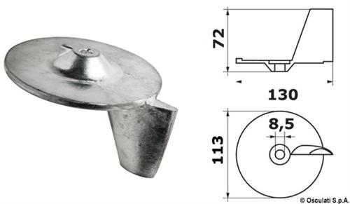 Pinna Honda 75>130 HP